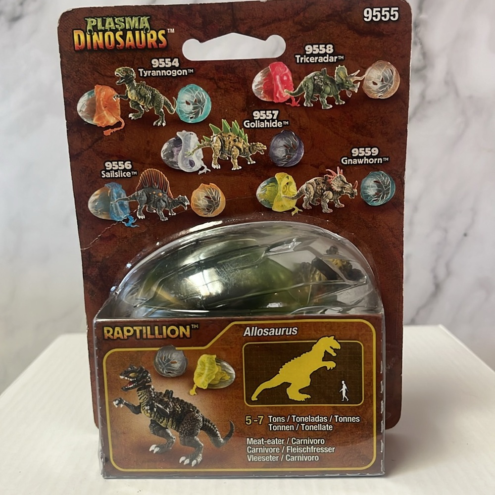 NIP Mega Bloks Plasma Dinosaurs #9555 Raptillion Allosaurus 2006 - Picture 2 of 6